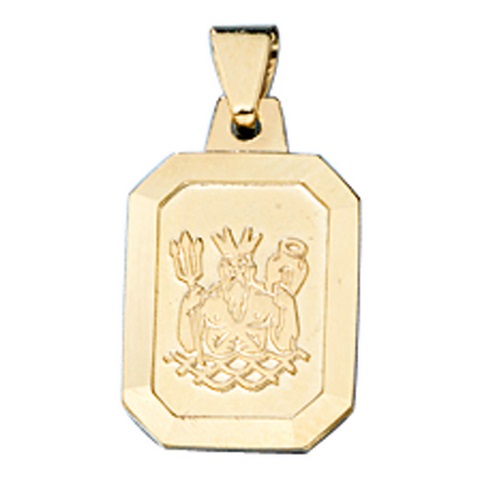 Sternzeichen-Anhänger in Gold oder Silber