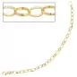 Preview: 19 cm langes Armband aus 333 Gold Gelbgold 4,9 mm