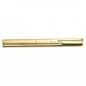 Preview: Krawattenschieber 333 Gold Gelbgold bicolor teil matt 1 Zirkonia
