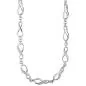 Preview: Collier Halskette Unendlich aus 925 Silber mit Zirkonia 48 cm