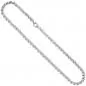 Preview: Erbskette 585 Weißgold 45 cm Kette Halskette Weißgoldkette Federring