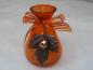 Preview: Vase in Orange aus Glas, 10,5 cm