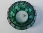 Preview: Windlicht Mosaik-Glas mit LED, 8,5 cm Preview: Windlicht Mosaik-Glas mit LED, 8,5 cm