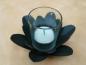 Preview: Teelichthalter Blüte mit Glas