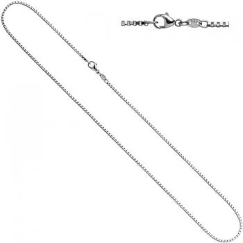 38 cm lange Venezianerkette aus 585 Weißgold