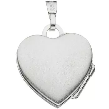 Kinder Medaillon Herz Engel Schutzengel für 2 Fotos 925 Silber Kindermedallion