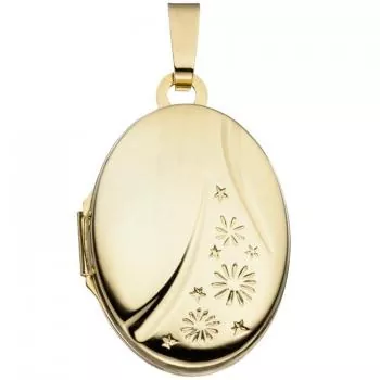 585 Gelbgold Medaillon