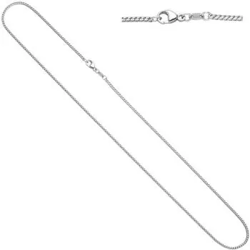 45 cm lange Bingokette aus 585 Weißgold