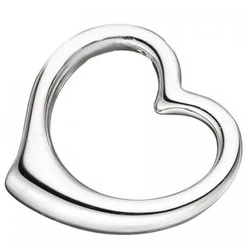 Kinder Anhänger Herz Schwingherz 925 Sterling Silber Herzanhänger