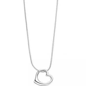 Kinder Anhänger Herz Schwingherz 925 Sterling Silber Herzanhänger