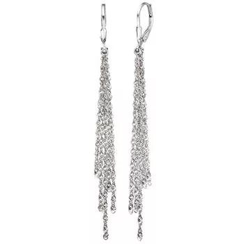 Boutons 925 Sterling Silber Ohrringe Ohrhänger Silberohrringe