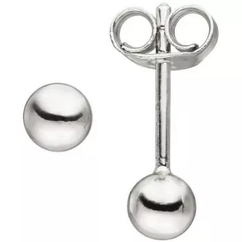 Ohrstecker Kugel aus 925 Silber
