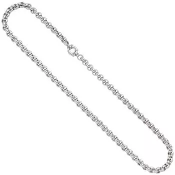 Erbskette 585 Weißgold 45 cm Kette Halskette Weißgoldkette Federring
