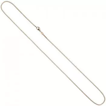 Venezianerkette 585 Gold Rotgold 1,2 mm 42 cm Halskette Rotgoldkette