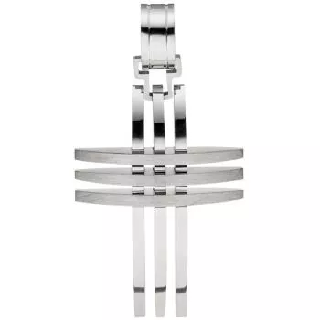 Anhänger Kreuz aus Edelstahl Kreuzanhänger Edelstahlkreuz