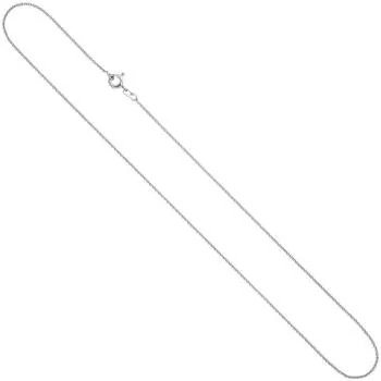 Ankerkette 925 Silber 1,1 mm 45 cm Kette Halskette Silberkette Federring