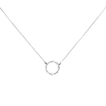 Collier 585 Gold Weißgold 42 cm