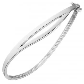 Armreif Armband oval 925 Sterling Silber