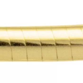 Halsreif 333 Gelbgold 2 mm 45 cm Gold Kette Halskette Karabiner