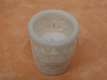 LED Deko Kerze Blume, 10 cm hoch