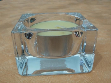 Teelichthalter aus Glas Maxi