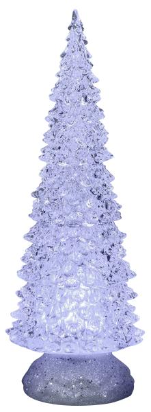 Deko-Baum LED Baum Pyramide Weihnachtsbaum mit Licht Acryl 22 cm