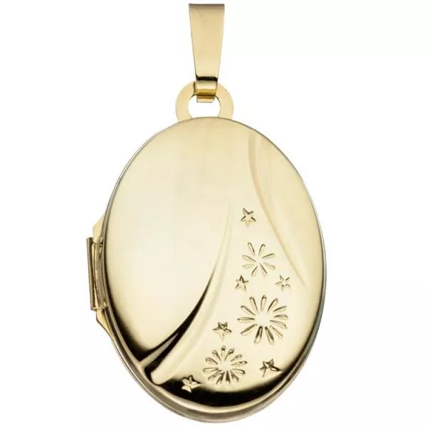 585 Gelbgold Medaillon
