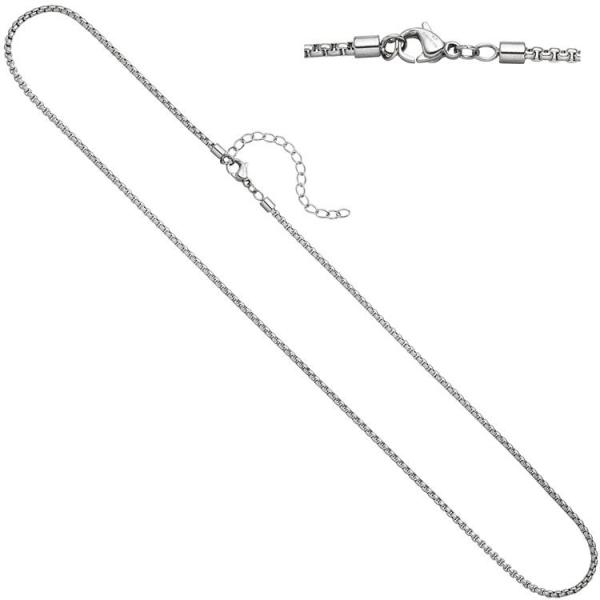 Venezianerkette rund Edelstahl 50 cm Halskette