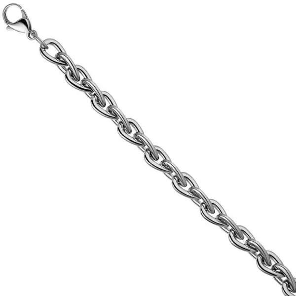 21 cm langes Arnband aus Edelstahl