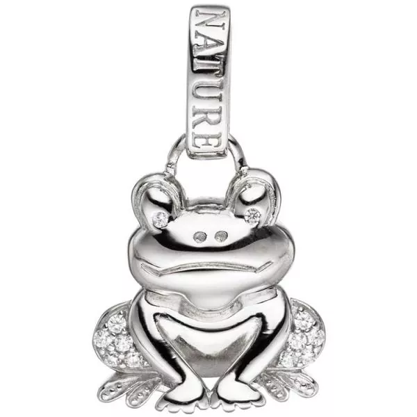 Frosch Anhänger aus Silber