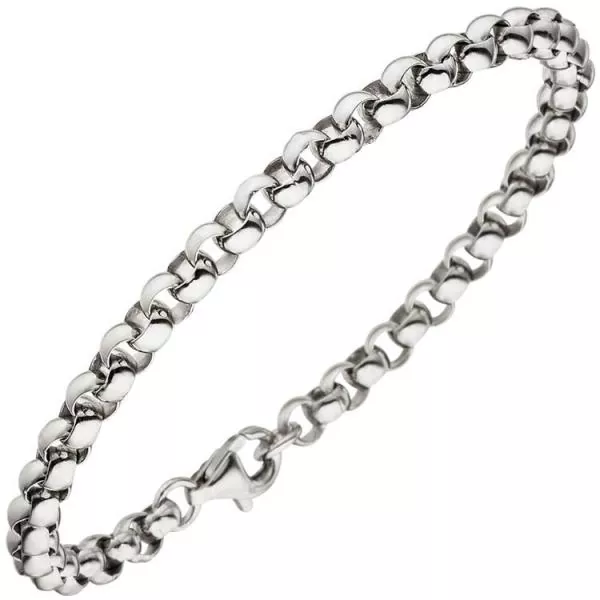 Erbsarmband aus 925 Sterling Silber 21 cm Armband