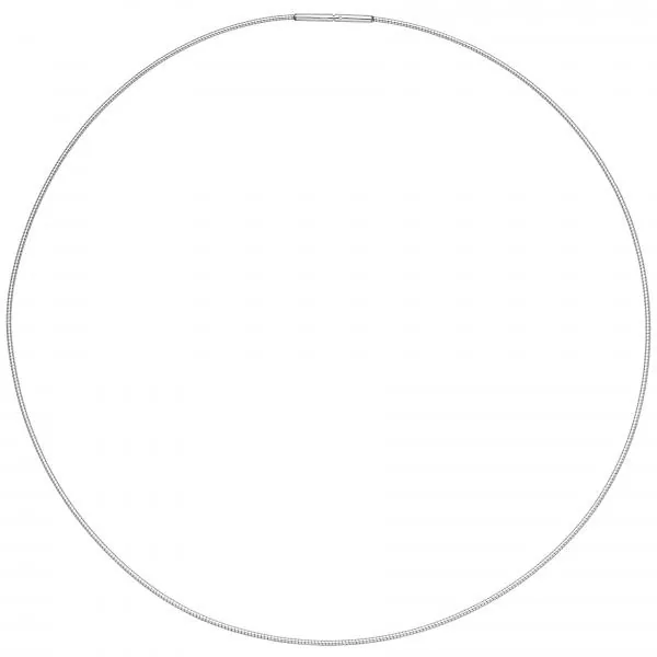 Halsreif Edelstahl 1,0 mm 45 cm Halskette Kette