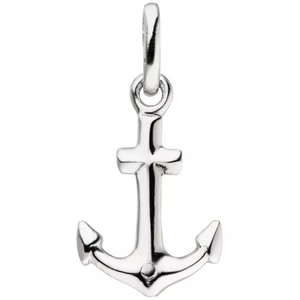 Anhänger Anker 925 Sterling Silber Silberanhänger Ankeranhänger