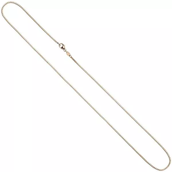 Venezianerkette 585 Gold Rotgold 1,2 mm 42 cm Halskette Rotgoldkette