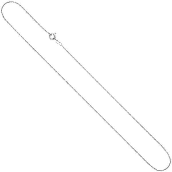 Ankerkette 925 Silber 1,1 mm 40 cm Kette Halskette Silberkette Federring