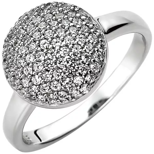 Damen Ring 925 Sterling Silber 78 Zirkonia