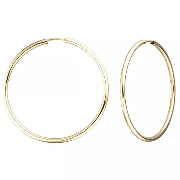 Creolen 333 Gold Gelbgold Ohrringe Goldcreolen