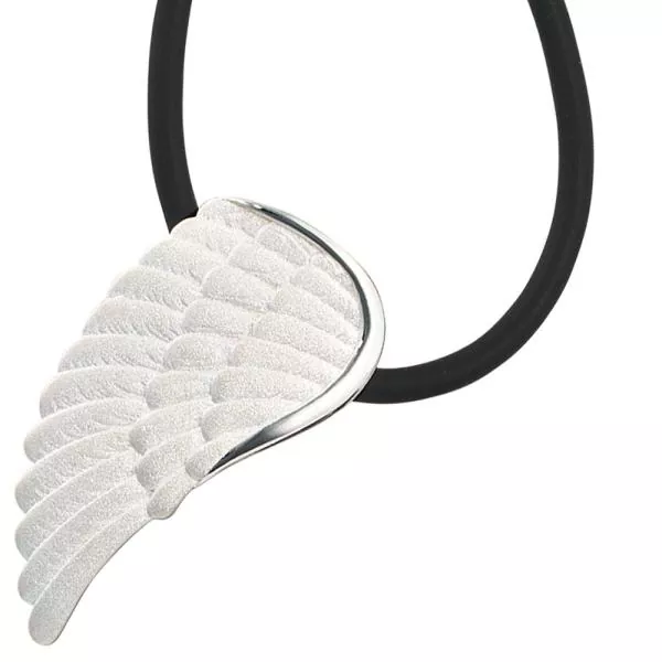 Anhänger Flügel EngelsFlügel 925 Sterling Silber matt mattiert