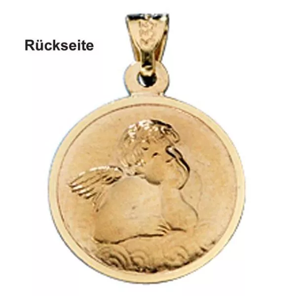 Anhänger Sternzeichen Krebs 333 Gelbgold, matt
