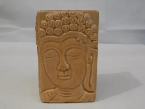 Duftlampe Buddha, eckig aus Keramik