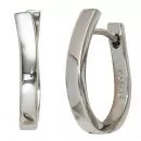 Creolen aus 925 Silber, 16,5 mm hoch