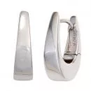 Creolen aus 925 Silber, oval