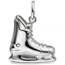 Anhänger Schlittschuh 925 Sterling Silber Silberanhänger