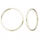 Creolen 585 Gold Gelbgold Ohrringe Goldohrringe